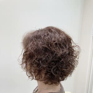 オススメ順 40代 パーマ ストリート カールの髪型 ヘアスタイル 楽天ビューティ