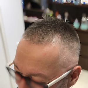 メンズのオススメ順 40代 グラデーション ベリーショートの髪型 ヘアスタイル 楽天ビューティ