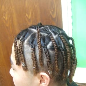 メンズのオススメ順 編み込みの髪型 ヘアスタイル 楽天ビューティ