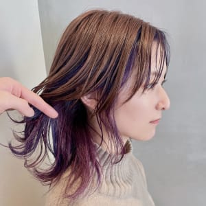 メンズのオススメ順 グラデーションカラー ロングの髪型 ヘアスタイル 楽天ビューティ