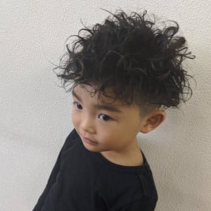 メンズのオススメ順 キッズ パーマの髪型 ヘアスタイル 楽天ビューティ