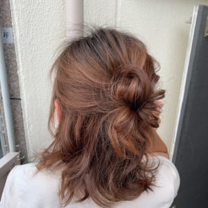 オススメ順 ナチュラル サイドアップ ミディアムの髪型 ヘアスタイル 楽天ビューティ