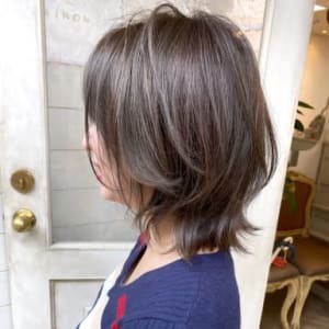 オススメ順 40代 ウルフの髪型 ヘアスタイル 楽天ビューティ