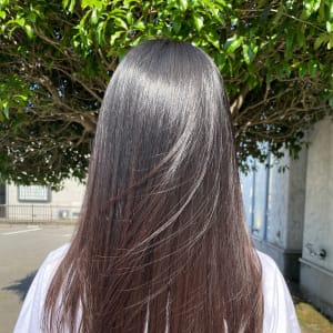 オススメ順 50代 ストレート ロングの髪型 ヘアスタイル 楽天ビューティ