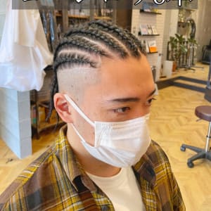 メンズのオススメ順 編み込みの髪型 ヘアスタイル 楽天ビューティ