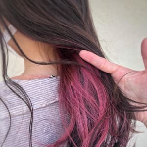 ショコラピンク 半個室型美容室 Sourire 箱崎店 ハンコシツガタビヨウシツスーリールハコザキテン のヘアスタイル 美容院 美容室を予約するなら楽天ビューティ