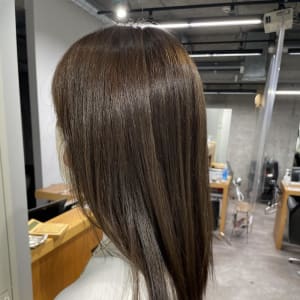 明るい白髪染め ピンクベージュ Shell吉祥寺 シェルキチジョウジ のヘアスタイル 美容院 美容室を予約するなら楽天ビューティ