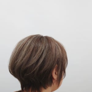 2ページ目 オススメ順 50代 グラデーション アッシュ ブラウン ショートの髪型 ヘアスタイル 楽天ビューティ