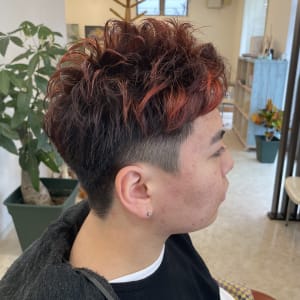メンズのオススメ順 フェミニン レッド ピンクの髪型 ヘアスタイル 楽天ビューティ