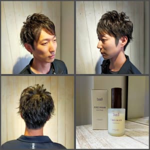 最も完璧な Voyage | メンズアシメショートマッシュ hair face & トリートメント