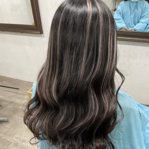 25、グレーアッシュ、シルバーアッシュ 20枚　シールエクステ シルバーアッシュ20シールエクステ バレイヤージュに！ 可愛