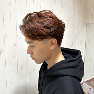 メンズのオススメ順】10代/ツーブロック/レッド・ピンクの髪型・ヘア 
