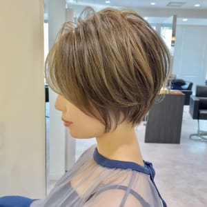 30代/40代/50代・絶壁解消・小顔前下がりショートボブ【 | BUMP GINZA