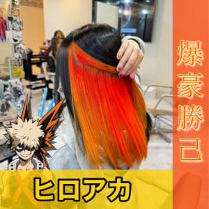 ヒロアカ・爆豪勝己 | Fave(フェイブ)のヘアスタイル | 美容院