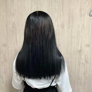 オススメ順】エクステ/黒髪/セミロングの髪型・ヘアスタイル