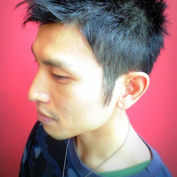 ２ブロック＆アシメ/メンズショート