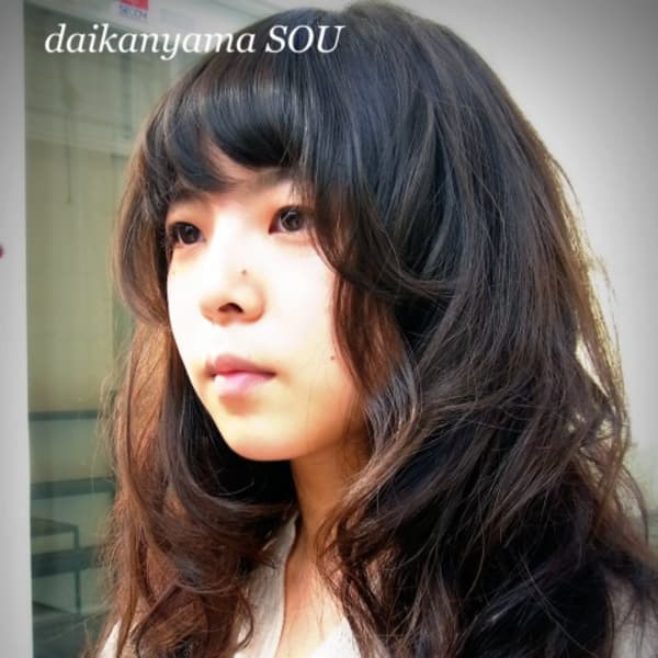 絶妙カラーとカールで大人のロマンチックスタイル|daikanyama SOU