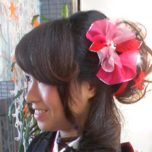 卒業式、成人式アップスタイル４