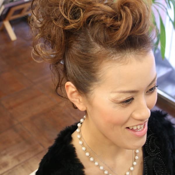 ヘアセット　京都　烏丸御池　美容室|hair Qril