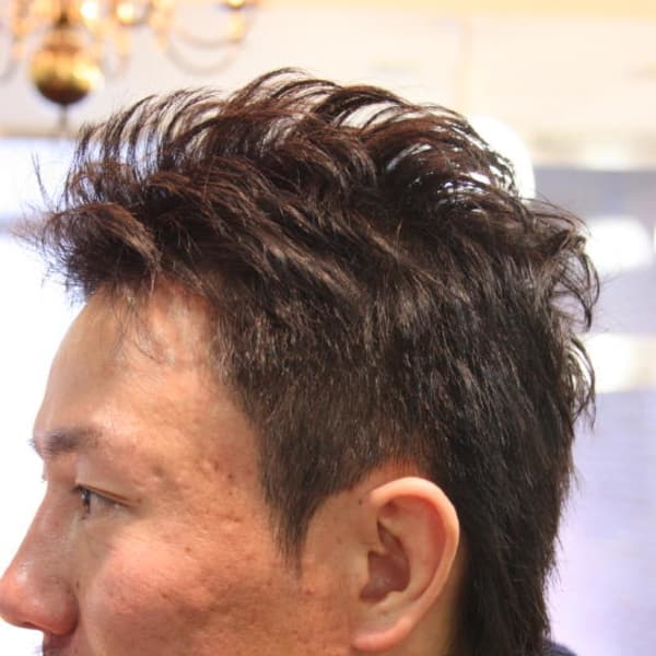 メンズのクリープパーマを生かせ!|hair Qril