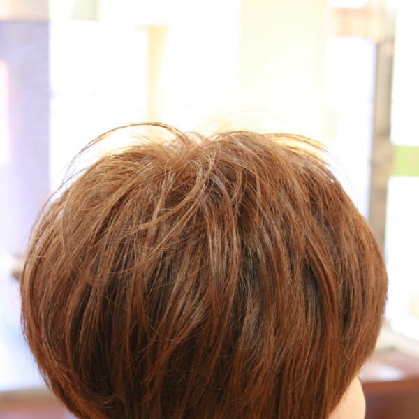京都　美容室　「後ろ滝川クリステル」で絶壁解消〜〜〜〜♪|hair Qril