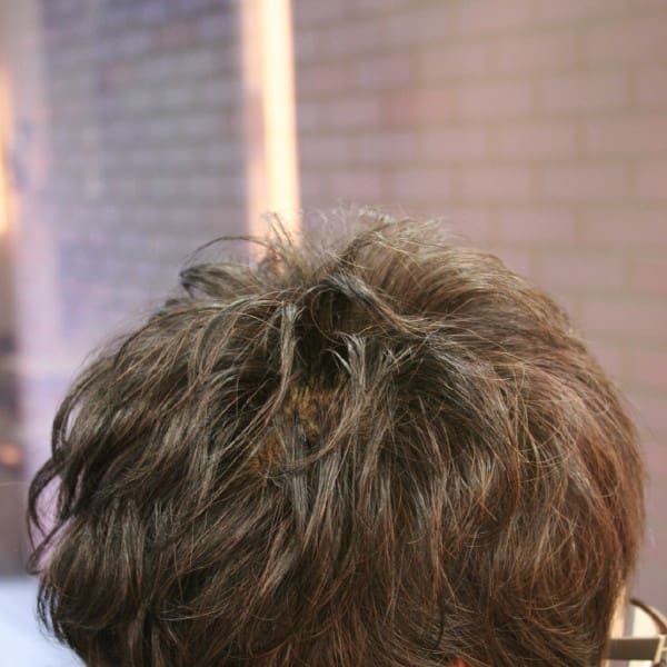京都　ヘナ毛にパーマ　ボリュームを出すよ  エアウェーブで♪|hair Qril