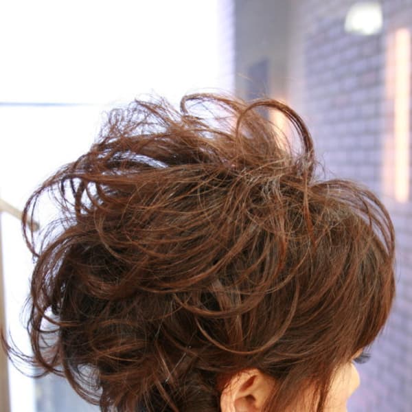 京都　烏丸御池　ヘアセット|hair Qril