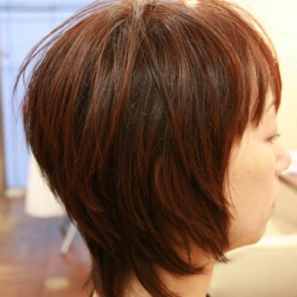 京都　中京区　大人スタイル　ショートヘア|hair Qril
