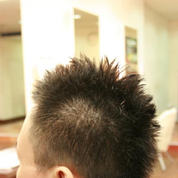 京都　メンズ　大人モヒカン|hair Qril