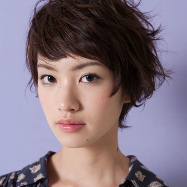 ラフモードなショートボブ