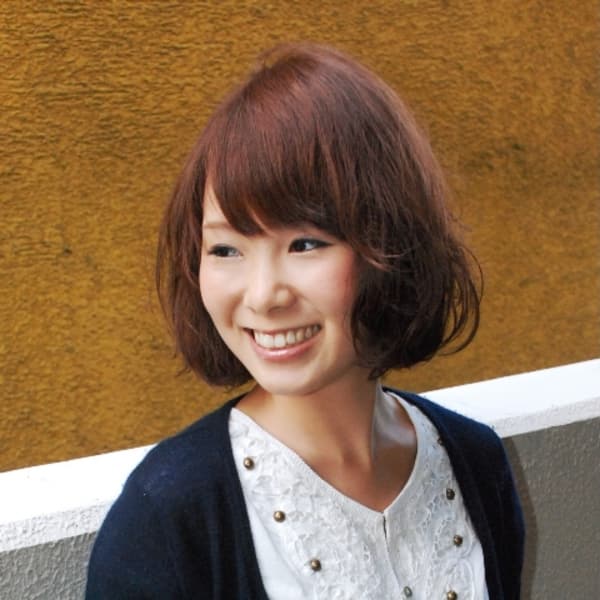 ナチュラルに柔らかいふんわりボブ