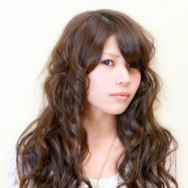 ８０’～９０’ｓムービー風カーリーヘア
