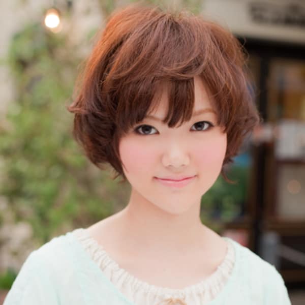 ふんわりマニッシュショート