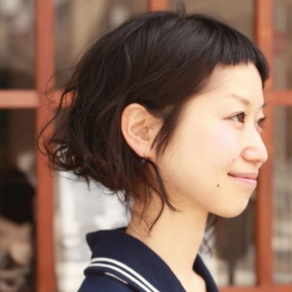 【3ページ目 オススメ順】30代/パーマ/ボブ/黒髪の髪型・ヘアスタイル 楽天ビューティ