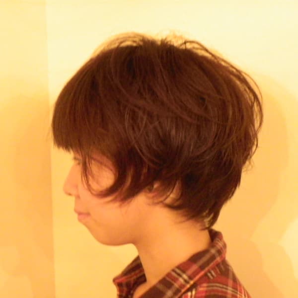 ショートボブレイヤ―