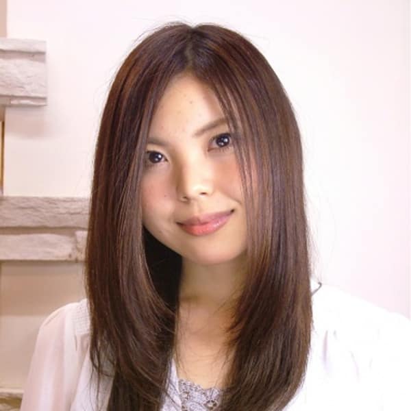 プラチナストレートスタイル