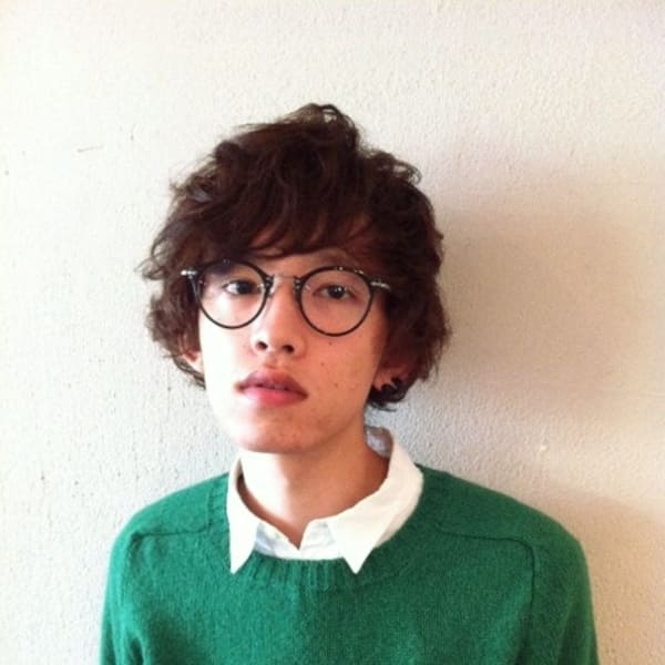 ロンドンストリート マッシュパーマスタイル