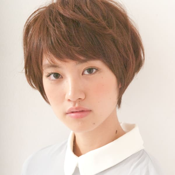 シンプルふわショート