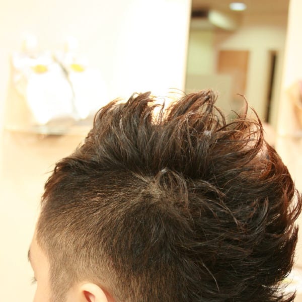 京都　ツーブロックのメンズモヒカン！！ |hair Qril