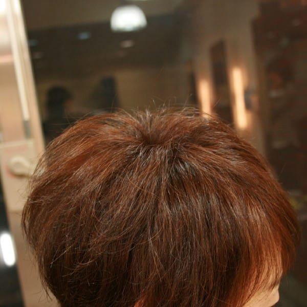 京都　軽さのあるショートＢＯＢスタイル　|hair Qril