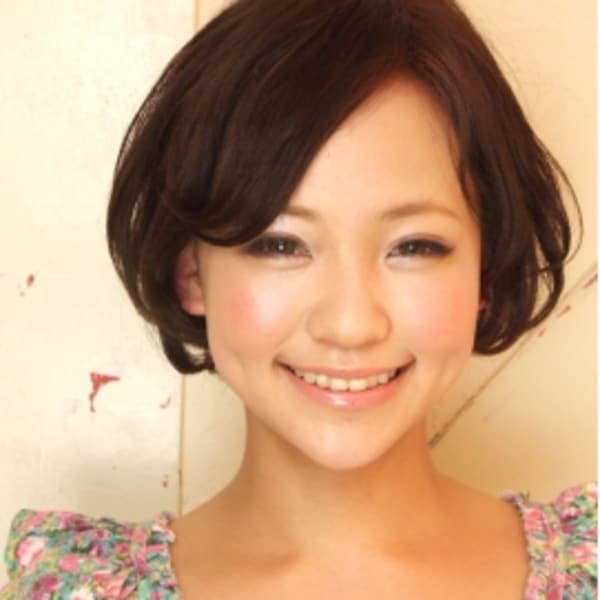 フェミニンカールボブ|お子様連れ専用美容室Chakura