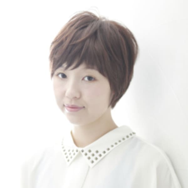 大人かわいい　ナチュラル　ショートスタイル|KIMIDORI