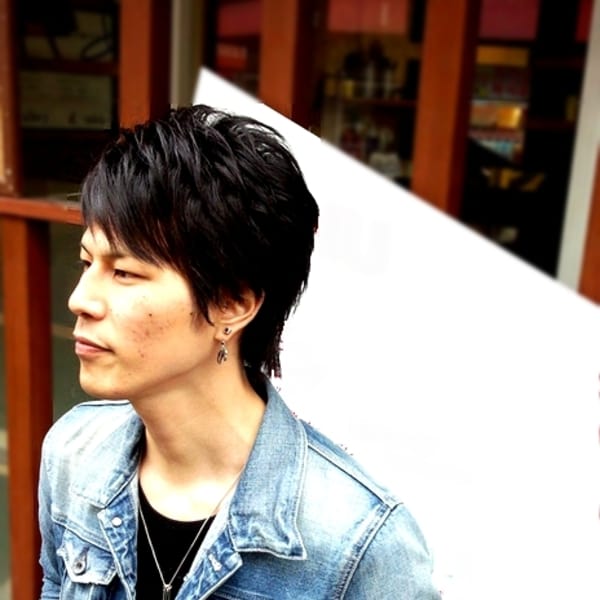 アシメ＋ストレート