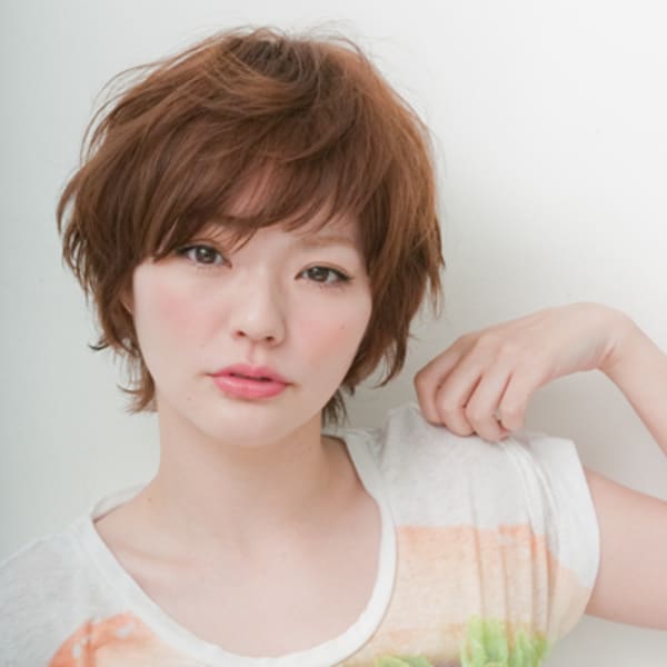 ソフトフェミニンショート