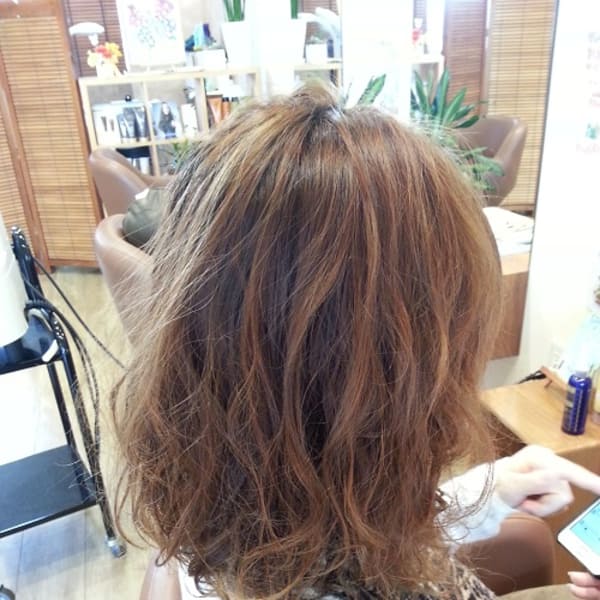 ゆるふわパーマ（ボブ）