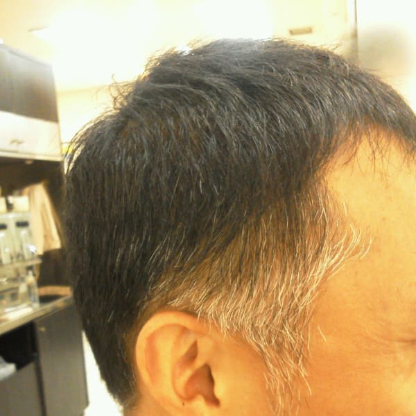 男性　白髪ぼかしカラー　Before→|NEXUS イオン新浦安店 by CEP