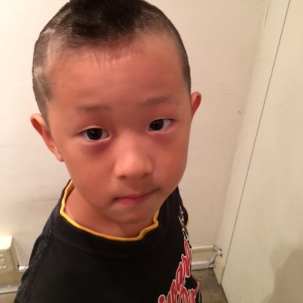 ライン入りモヒカン2