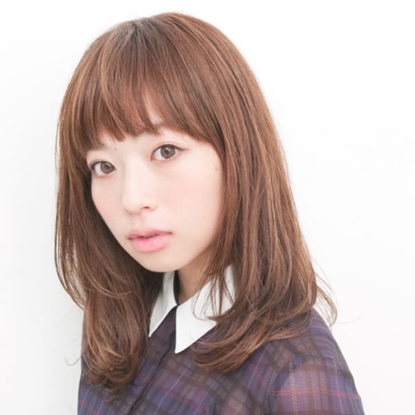 大人ナチュラルセミロング