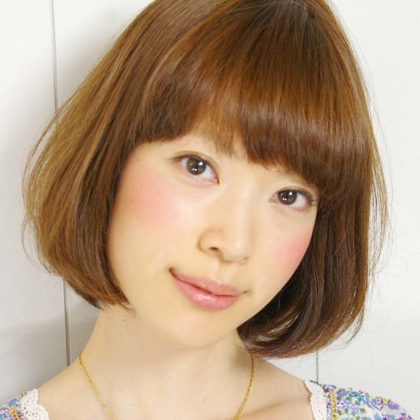大人リラックスなAラインボブ♪