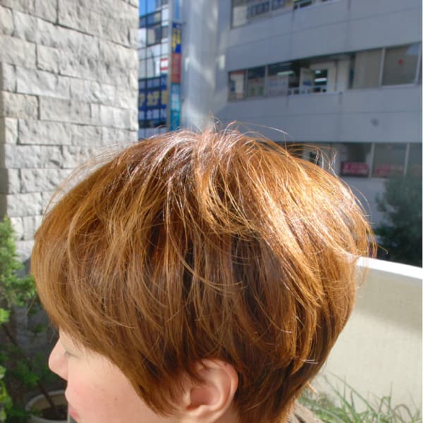 やんわりなマッシュショート